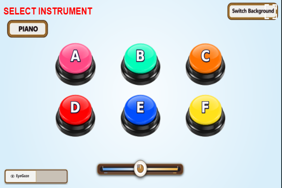 6 switches across 2 rows